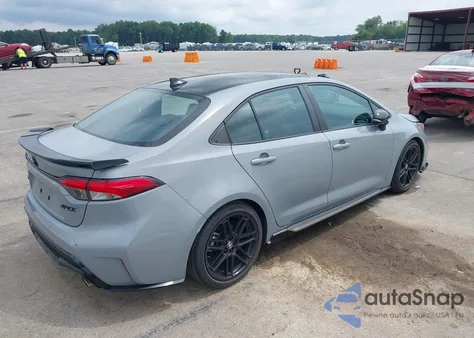 2021 Toyota Corolla Xse Apex Edition из США, поврежденный, VIN 5YFT4MCE8MP087853